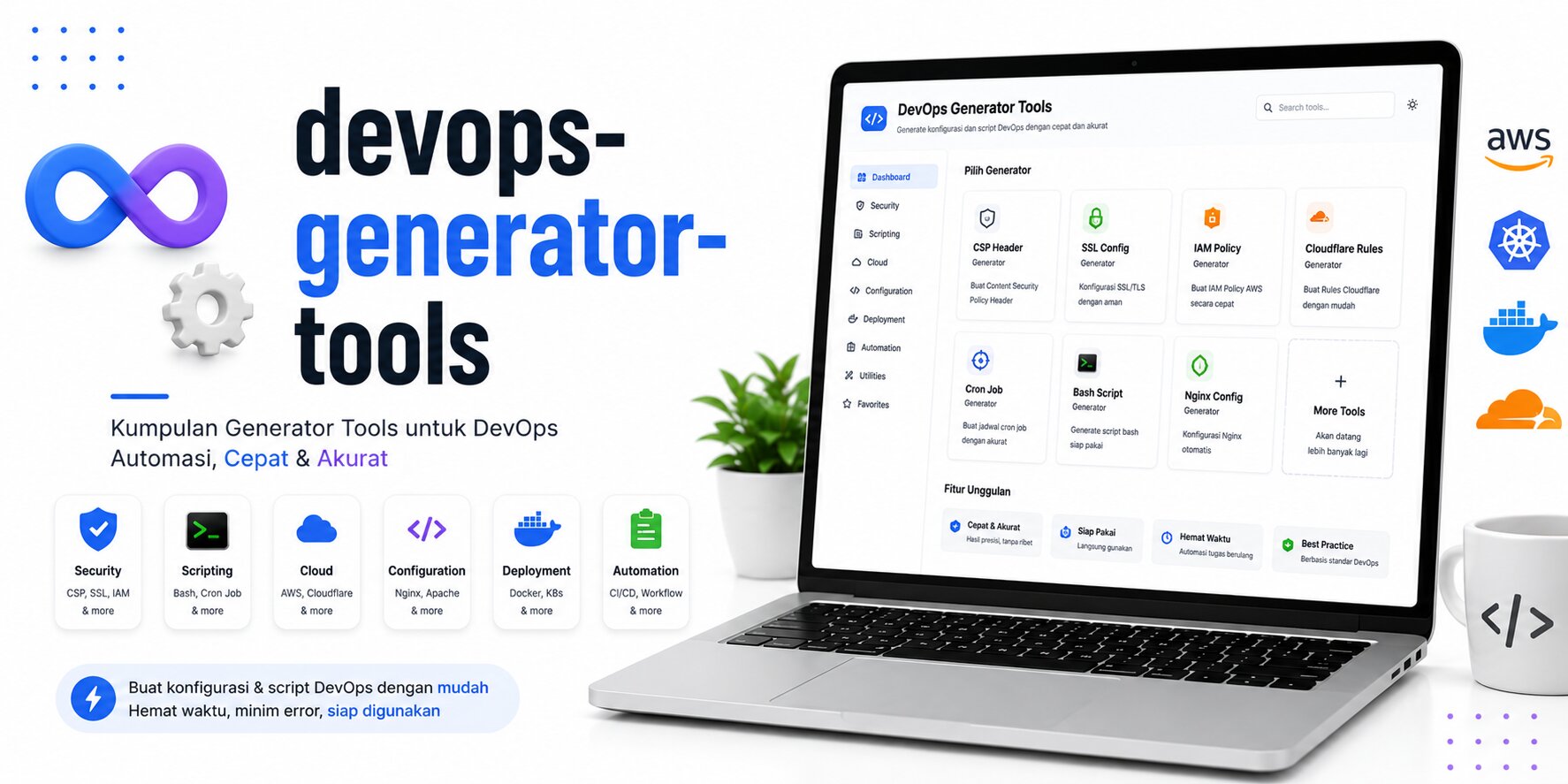 DevOps Generator Tools – Free Cloud, Security & Automation Config Generator