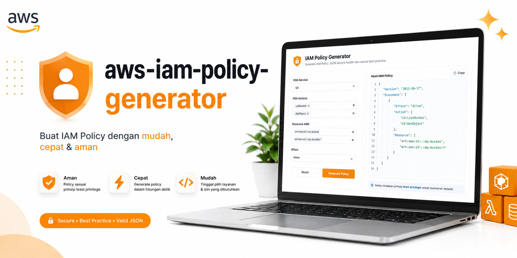 AWS IAM Policy Generator